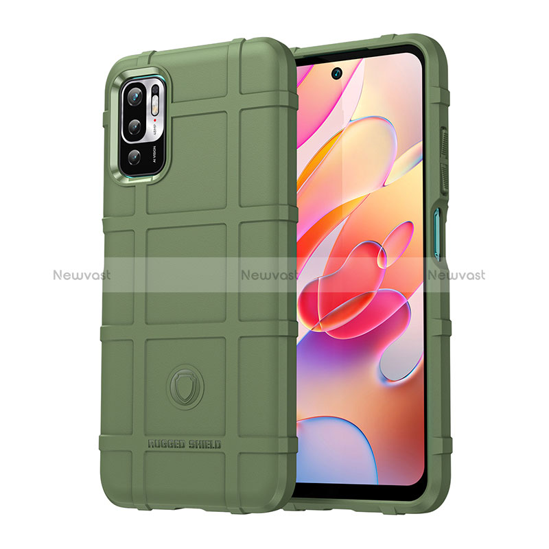 Ultra-thin Silicone Gel Soft Case 360 Degrees Cover J01S for Xiaomi Redmi Note 10 JE 5G