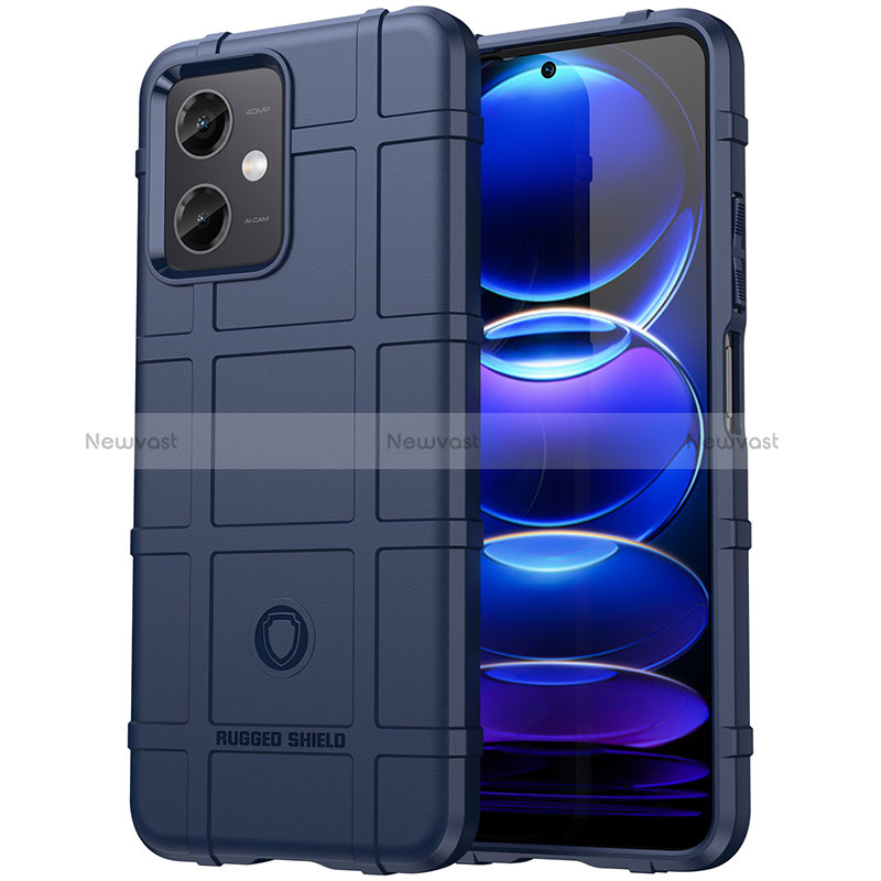 Ultra-thin Silicone Gel Soft Case 360 Degrees Cover J01S for Xiaomi Redmi Note 12R Pro 5G