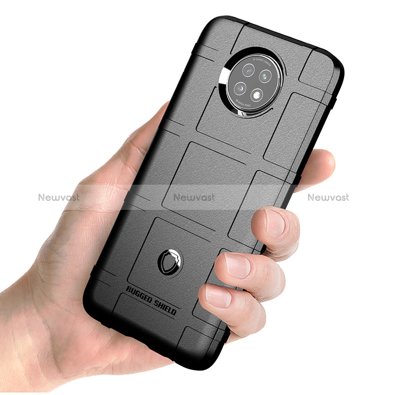 Ultra-thin Silicone Gel Soft Case 360 Degrees Cover J01S for Xiaomi Redmi Note 9 5G