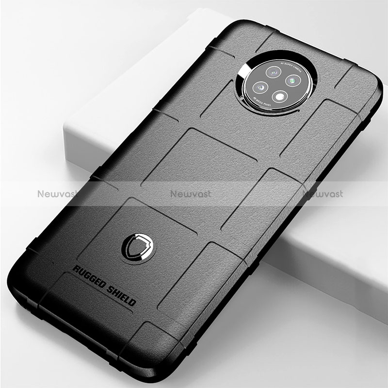 Ultra-thin Silicone Gel Soft Case 360 Degrees Cover J01S for Xiaomi Redmi Note 9 5G