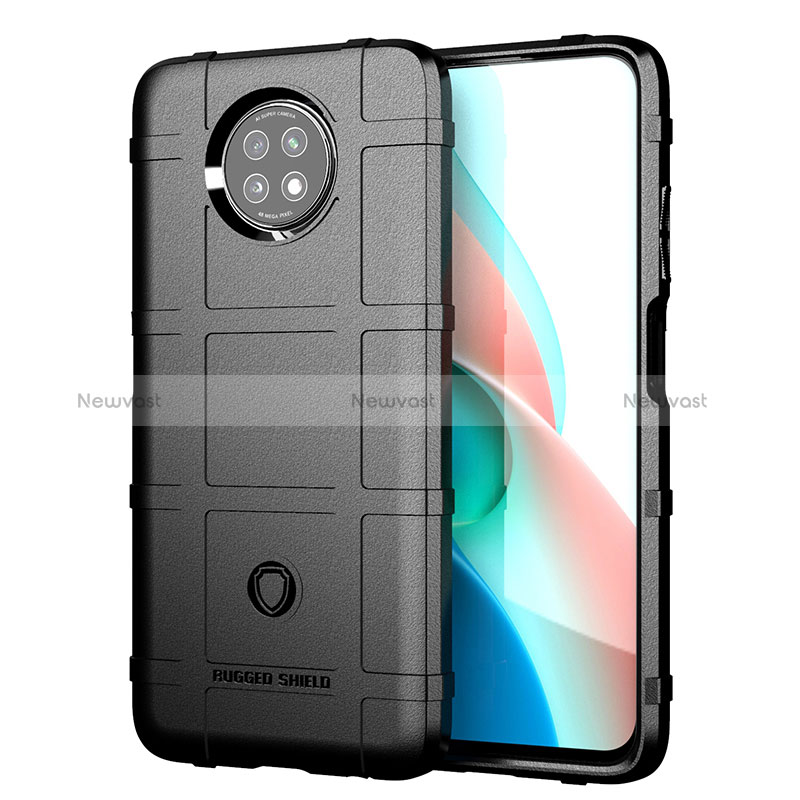 Ultra-thin Silicone Gel Soft Case 360 Degrees Cover J01S for Xiaomi Redmi Note 9T 5G