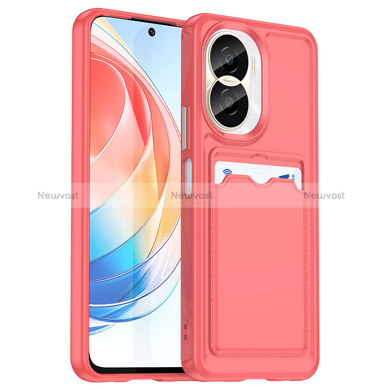 Ultra-thin Silicone Gel Soft Case 360 Degrees Cover J02S for Huawei Honor X40i 5G