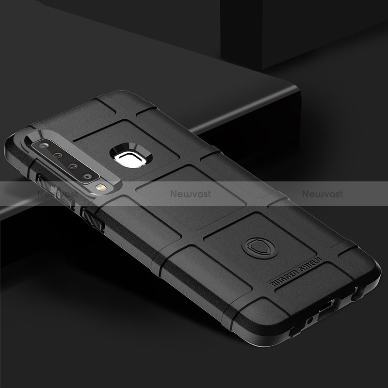 Ultra-thin Silicone Gel Soft Case 360 Degrees Cover J02S for Samsung Galaxy A9 Star Pro Black