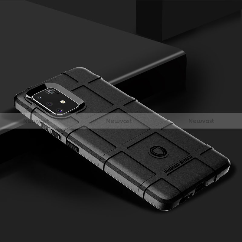 Ultra-thin Silicone Gel Soft Case 360 Degrees Cover J02S for Samsung Galaxy M80S Black