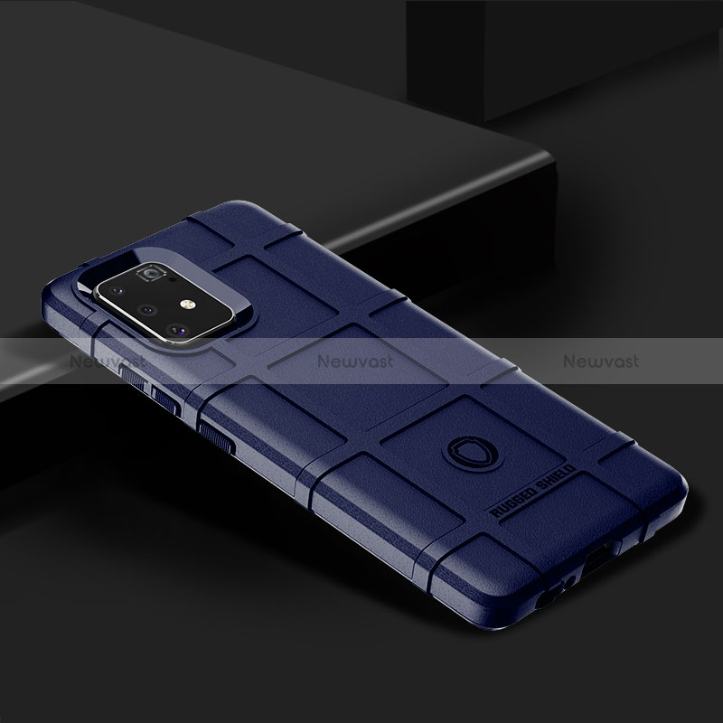 Ultra-thin Silicone Gel Soft Case 360 Degrees Cover J02S for Samsung Galaxy M80S Blue
