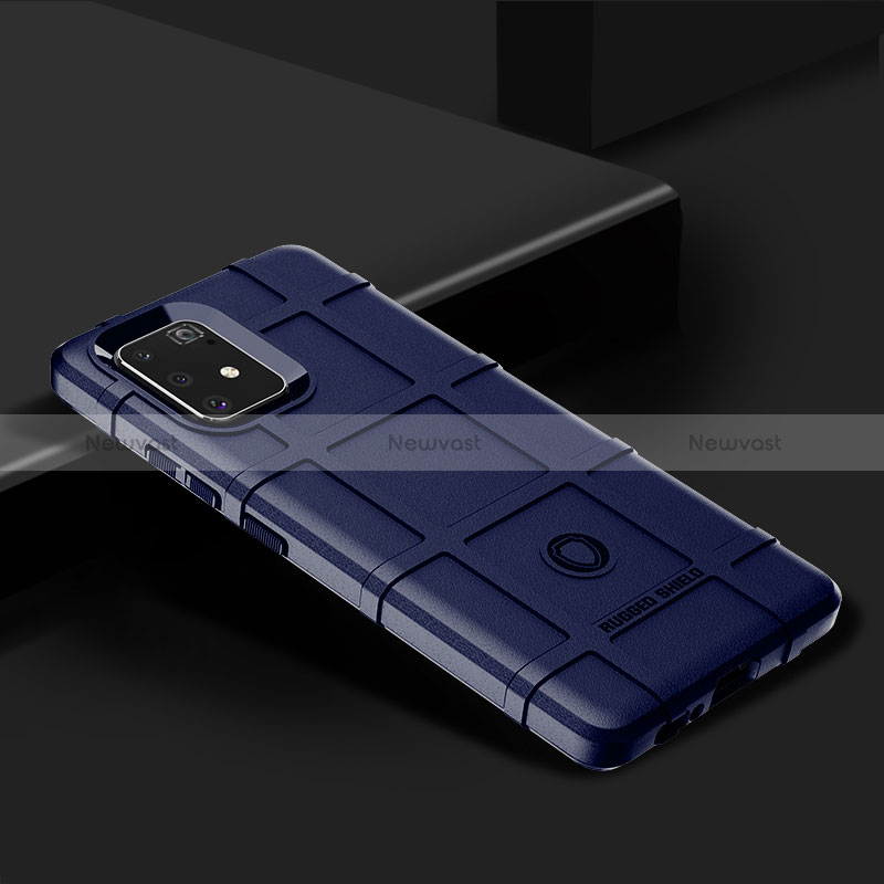Ultra-thin Silicone Gel Soft Case 360 Degrees Cover J02S for Samsung Galaxy S10 Lite Blue