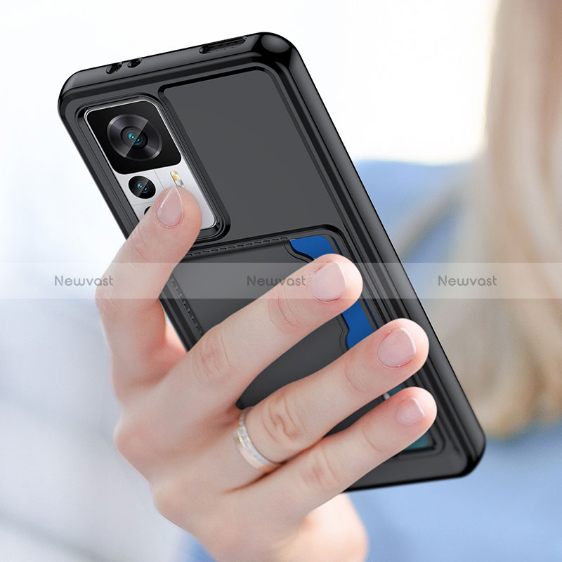 Ultra-thin Silicone Gel Soft Case 360 Degrees Cover J02S for Xiaomi Mi 12T Pro 5G