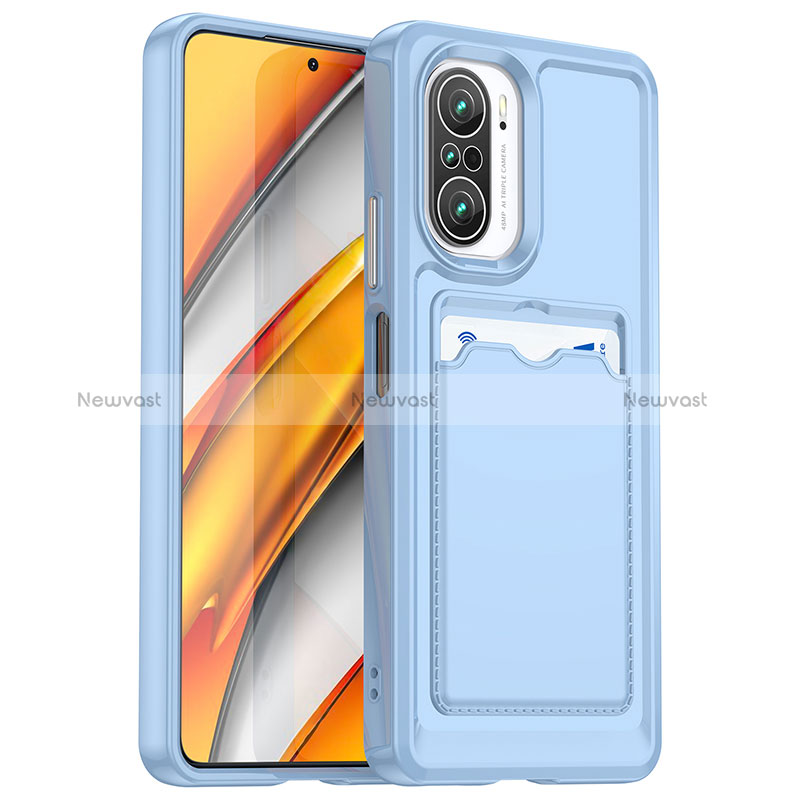 Ultra-thin Silicone Gel Soft Case 360 Degrees Cover J02S for Xiaomi Poco F3 5G