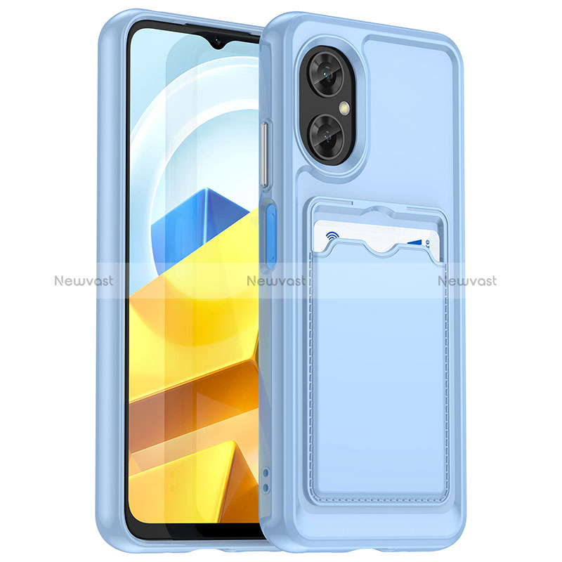 Ultra-thin Silicone Gel Soft Case 360 Degrees Cover J02S for Xiaomi Poco M4 5G