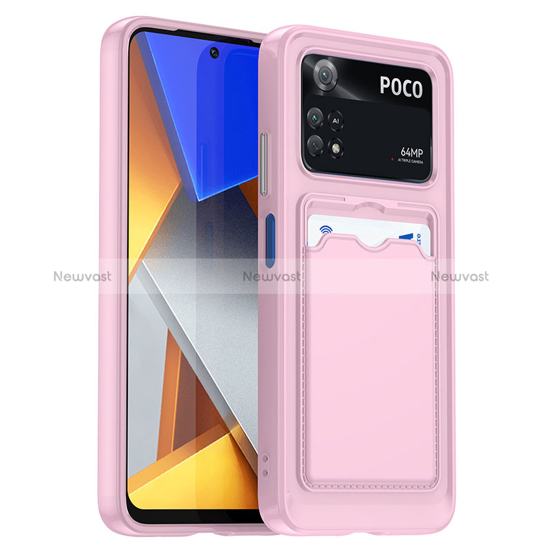 Ultra-thin Silicone Gel Soft Case 360 Degrees Cover J02S for Xiaomi Poco M4 Pro 4G