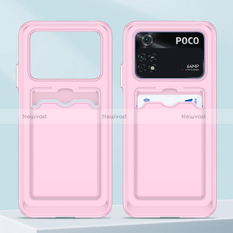 Ultra-thin Silicone Gel Soft Case 360 Degrees Cover J02S for Xiaomi Poco M4 Pro 4G