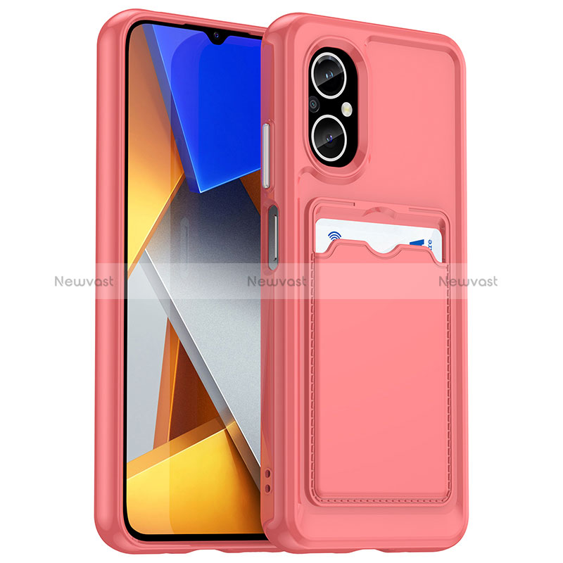 Ultra-thin Silicone Gel Soft Case 360 Degrees Cover J02S for Xiaomi Poco M5 4G