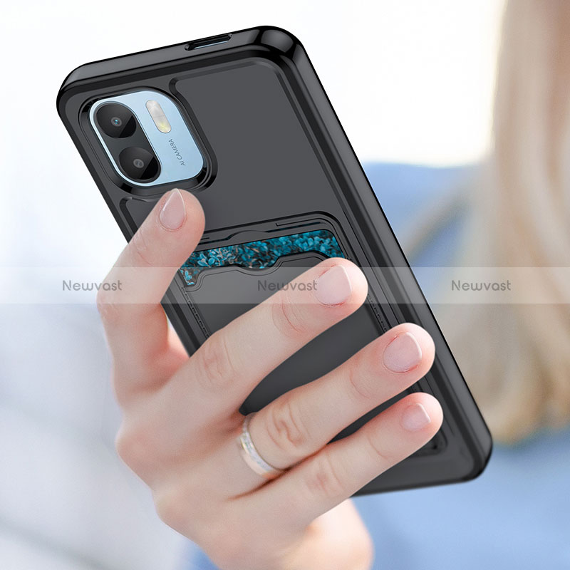 Ultra-thin Silicone Gel Soft Case 360 Degrees Cover J02S for Xiaomi Redmi A2 Plus