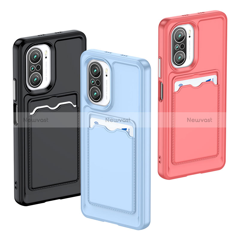 Ultra-thin Silicone Gel Soft Case 360 Degrees Cover J02S for Xiaomi Redmi K40 5G