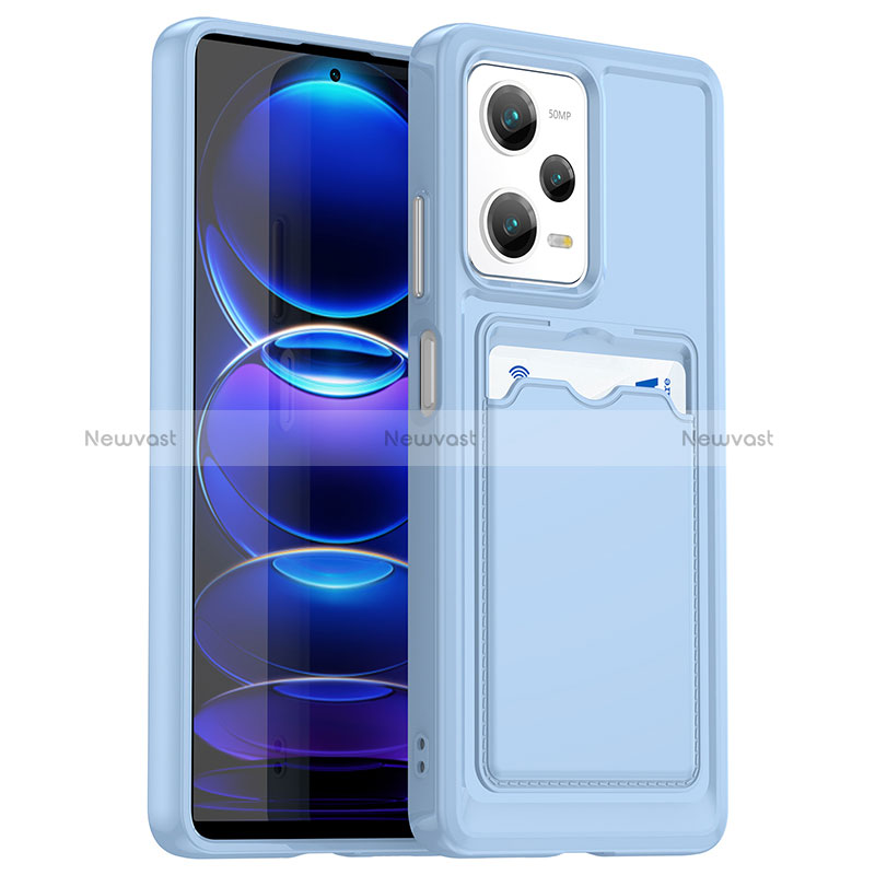 Ultra-thin Silicone Gel Soft Case 360 Degrees Cover J02S for Xiaomi Redmi Note 12 5G