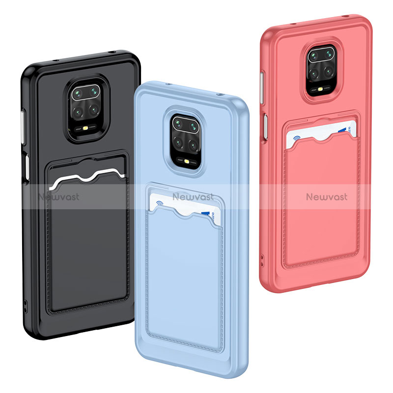 Ultra-thin Silicone Gel Soft Case 360 Degrees Cover J02S for Xiaomi Redmi Note 9 Pro