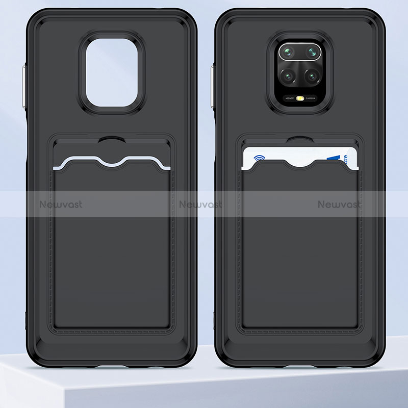 Ultra-thin Silicone Gel Soft Case 360 Degrees Cover J02S for Xiaomi Redmi Note 9 Pro Max