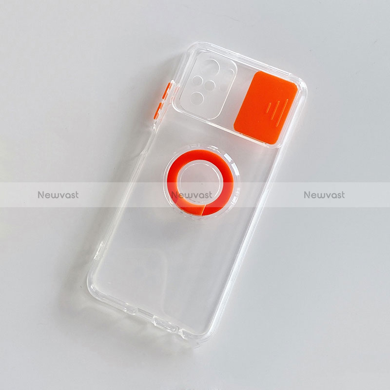Ultra-thin Silicone Gel Soft Case 360 Degrees Cover MJ1 for Xiaomi Redmi Note 10 4G Orange