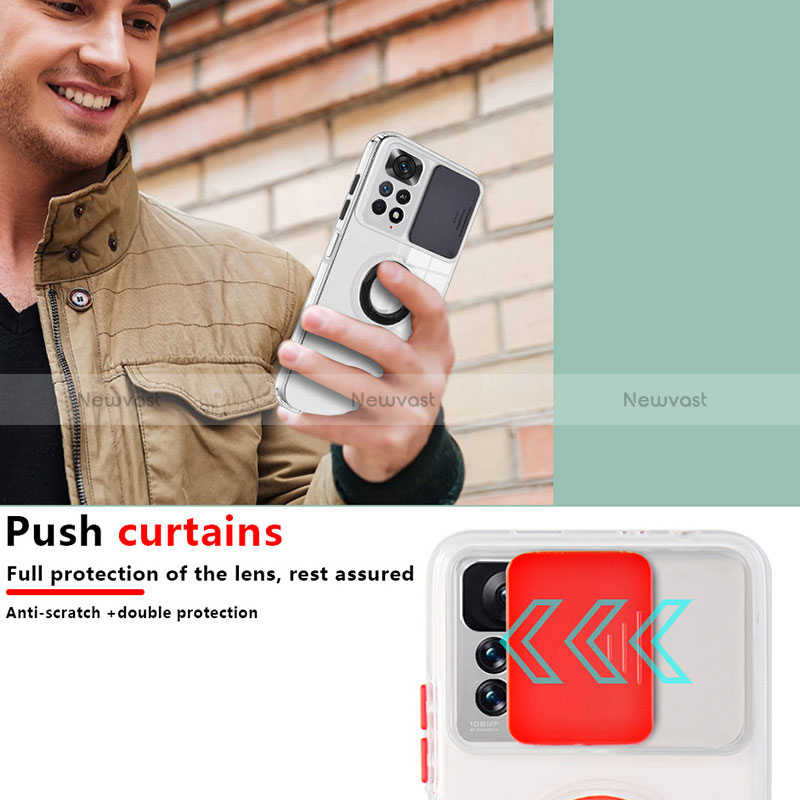 Ultra-thin Silicone Gel Soft Case 360 Degrees Cover MJ1 for Xiaomi Redmi Note 11 Pro 4G