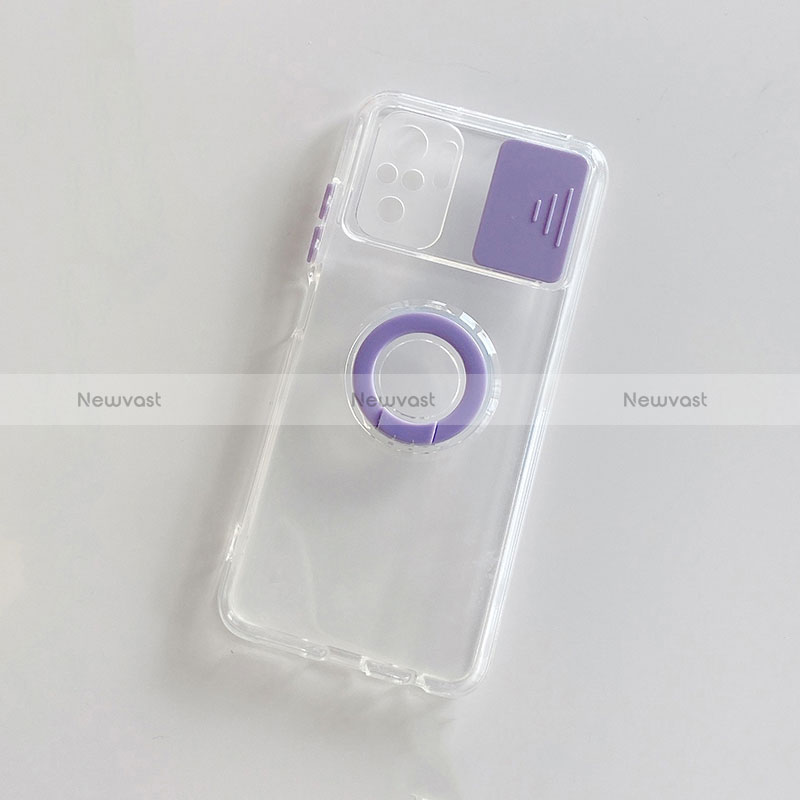 Ultra-thin Silicone Gel Soft Case 360 Degrees Cover MJ1 for Xiaomi Redmi Note 11 SE India 4G Clove Purple