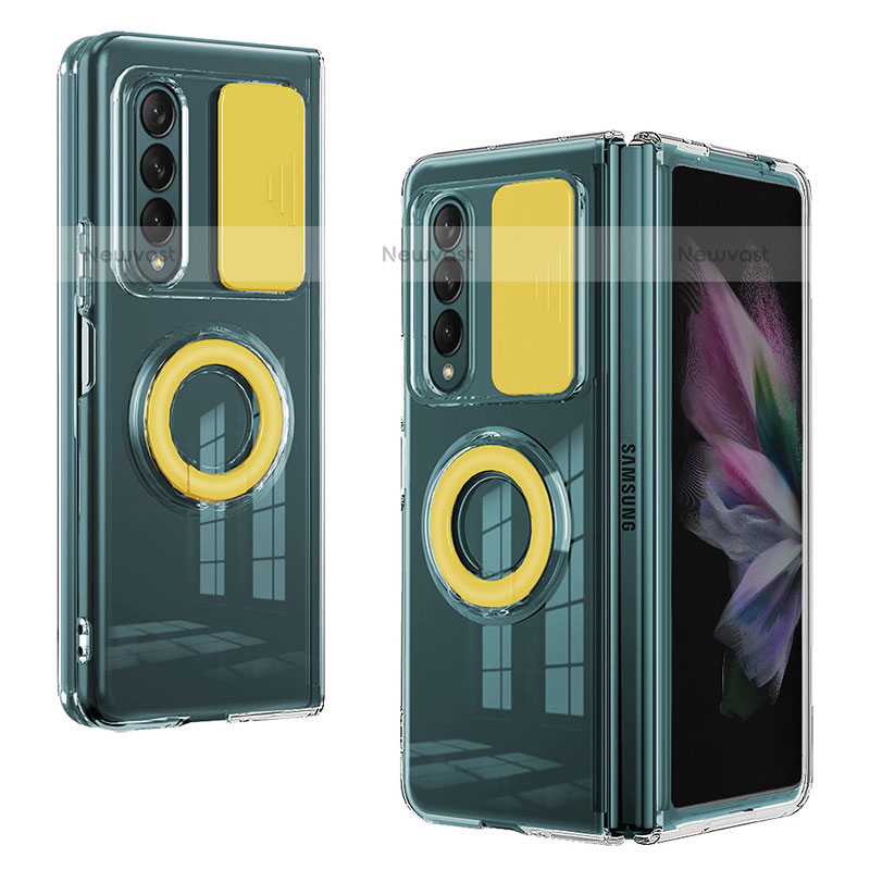 Ultra-thin Silicone Gel Soft Case 360 Degrees Cover MJ2 for Samsung Galaxy Z Fold3 5G