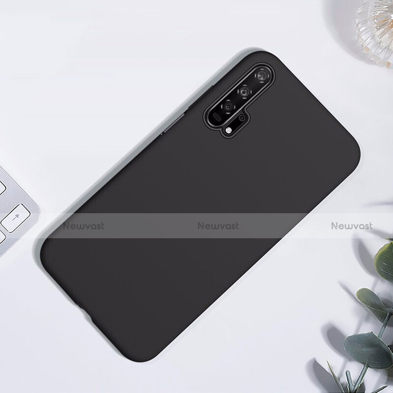 Ultra-thin Silicone Gel Soft Case 360 Degrees Cover S01 for Huawei Honor 20 Pro Black