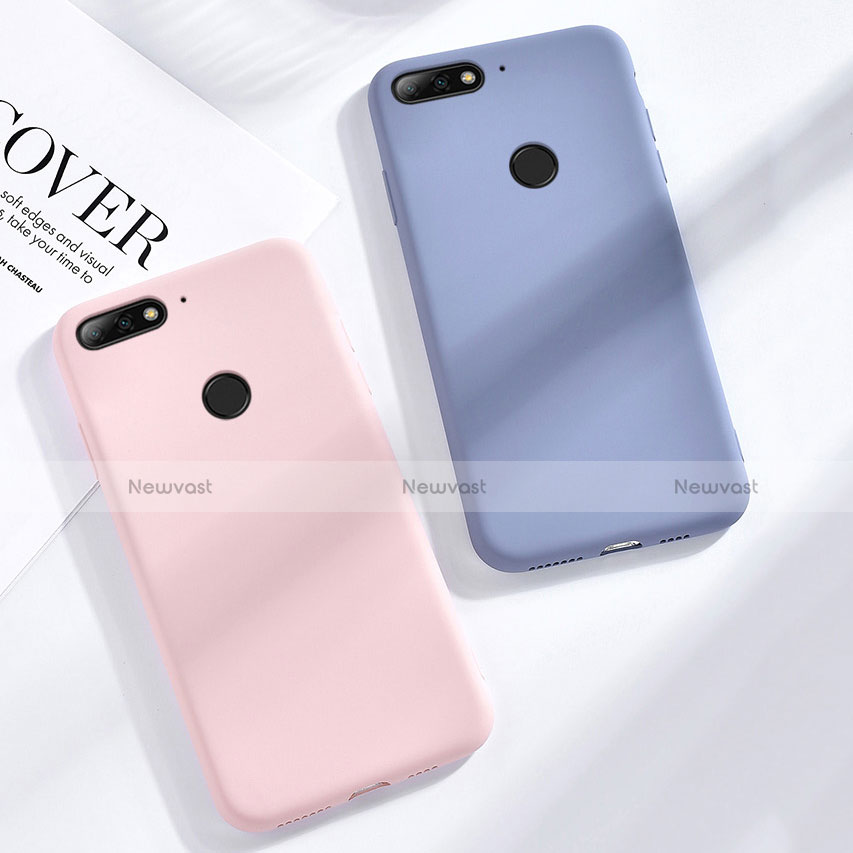 Ultra-thin Silicone Gel Soft Case 360 Degrees Cover S01 for Huawei Honor 7A