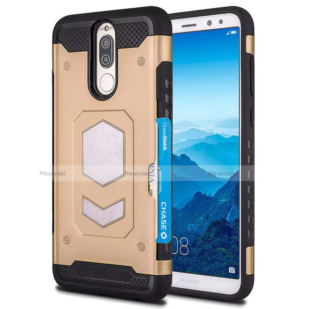 Ultra-thin Silicone Gel Soft Case 360 Degrees Cover S01 for Huawei Nova 2i Gold