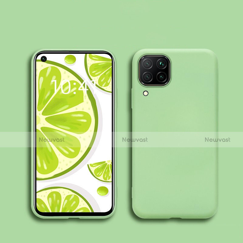 Ultra-thin Silicone Gel Soft Case 360 Degrees Cover S01 for Huawei Nova 6 SE Green