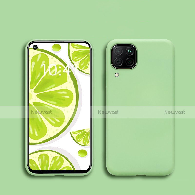 Ultra-thin Silicone Gel Soft Case 360 Degrees Cover S01 for Huawei Nova 7i Green