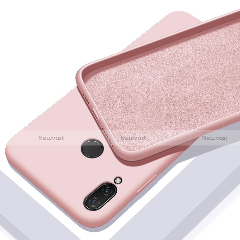 Ultra-thin Silicone Gel Soft Case 360 Degrees Cover S01 for Huawei P Smart Z Pink