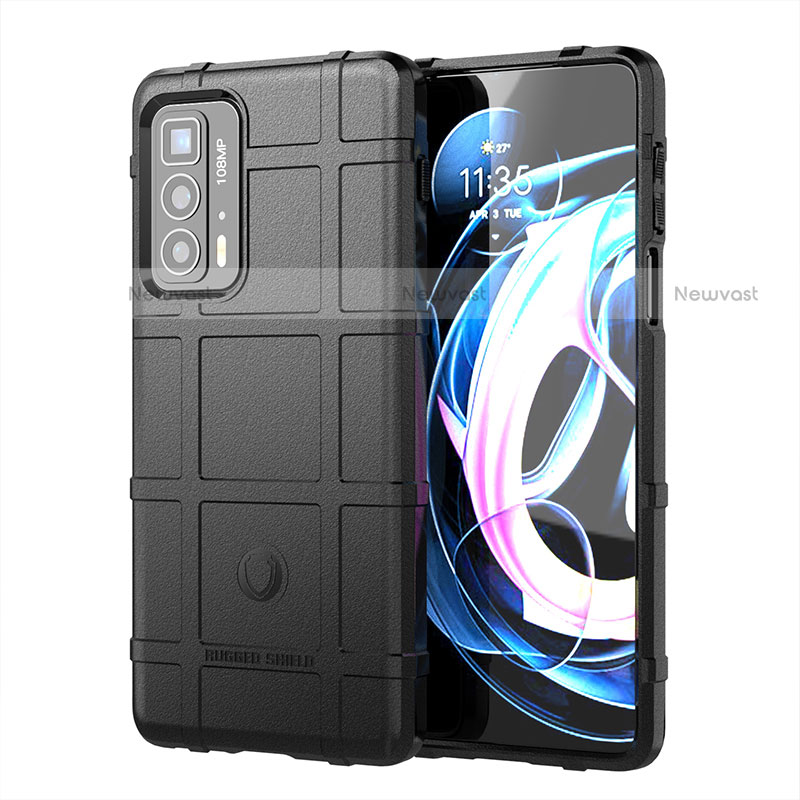 Ultra-thin Silicone Gel Soft Case 360 Degrees Cover S01 for Motorola Moto Edge 20 Pro 5G