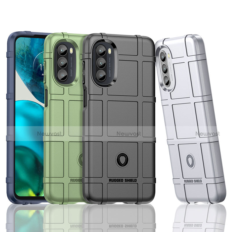 Ultra-thin Silicone Gel Soft Case 360 Degrees Cover S01 for Motorola Moto G71s 5G