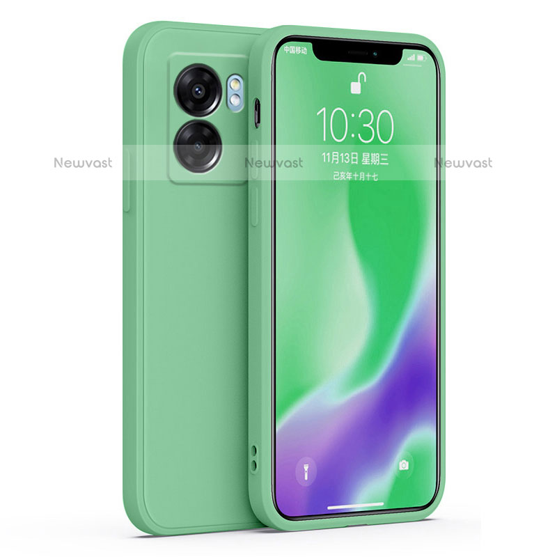 Ultra-thin Silicone Gel Soft Case 360 Degrees Cover S01 for OnePlus Nord N300 5G Green