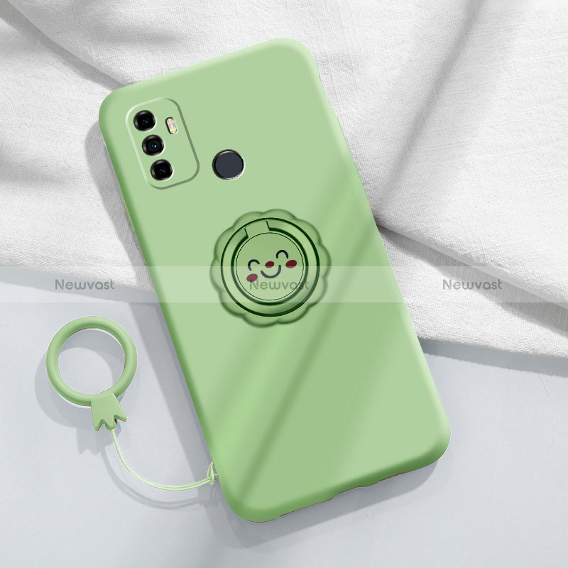 Ultra-thin Silicone Gel Soft Case 360 Degrees Cover S01 for Oppo A11s