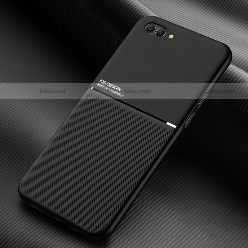 Ultra-thin Silicone Gel Soft Case 360 Degrees Cover S01 for Oppo A12e Black