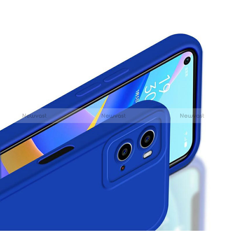 Ultra-thin Silicone Gel Soft Case 360 Degrees Cover S01 for Oppo A76