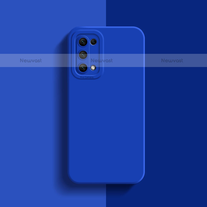 Ultra-thin Silicone Gel Soft Case 360 Degrees Cover S01 for Oppo A93 5G Blue