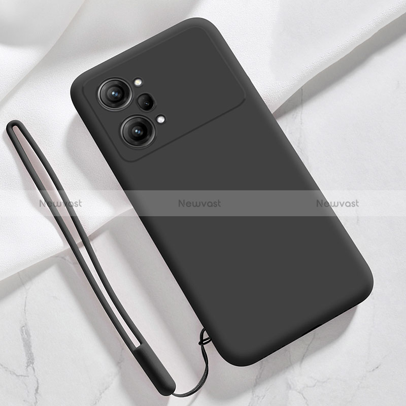 Ultra-thin Silicone Gel Soft Case 360 Degrees Cover S01 for Oppo K10 Pro 5G Black
