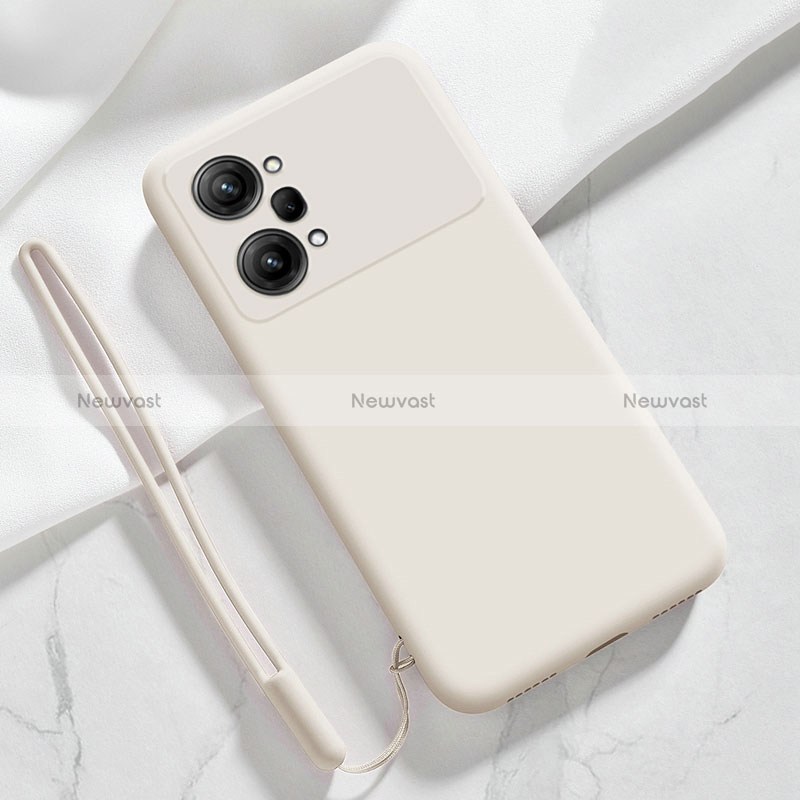 Ultra-thin Silicone Gel Soft Case 360 Degrees Cover S01 for Oppo K10 Pro 5G White