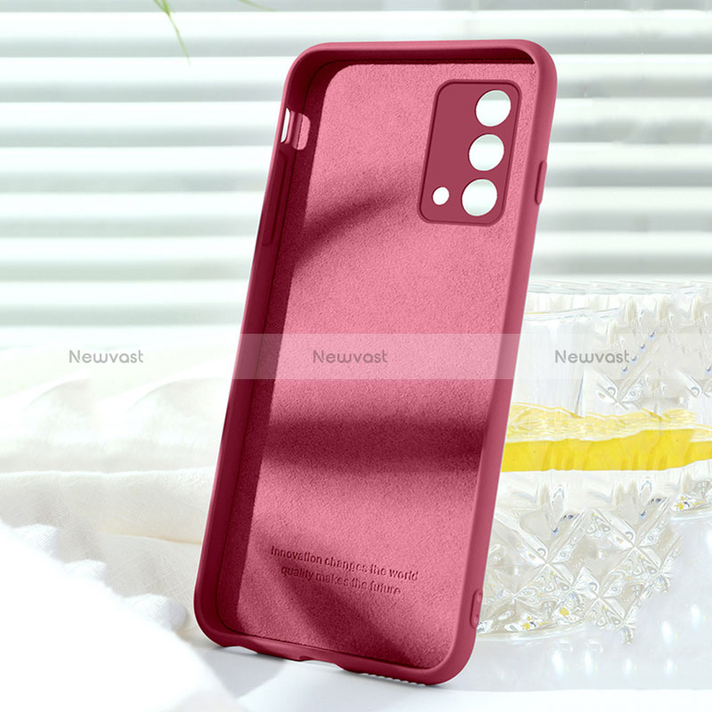 Ultra-thin Silicone Gel Soft Case 360 Degrees Cover S01 for Oppo K9 5G