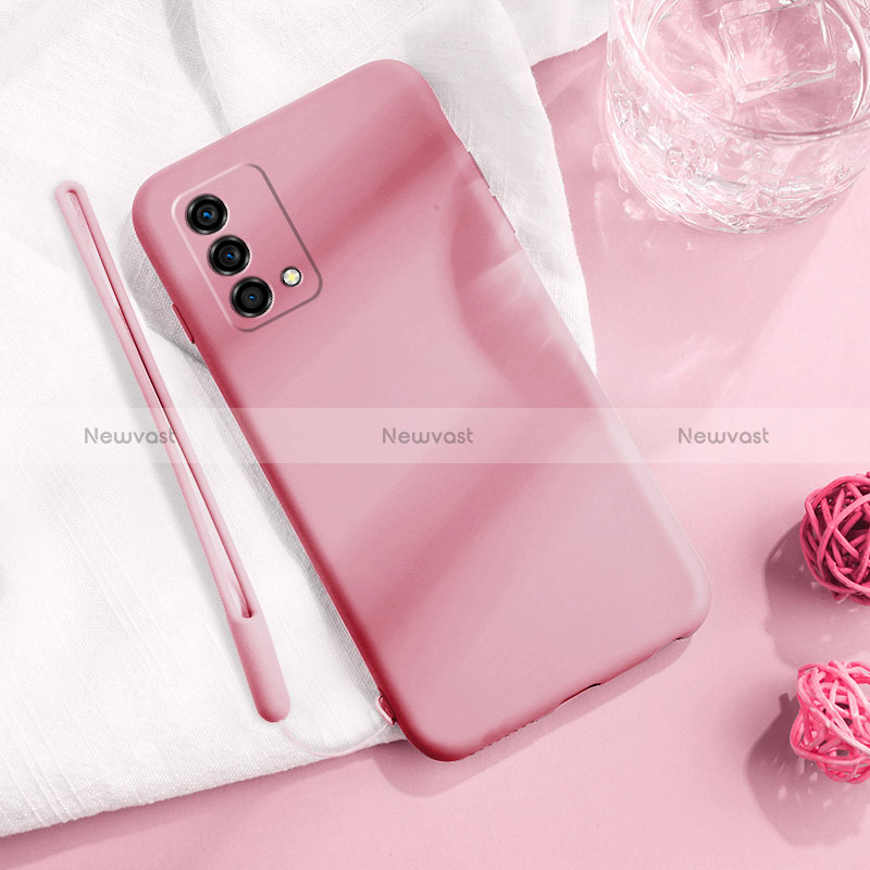 Ultra-thin Silicone Gel Soft Case 360 Degrees Cover S01 for Oppo K9 5G Pink