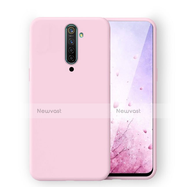 Ultra-thin Silicone Gel Soft Case 360 Degrees Cover S01 for Oppo Reno2 Pink