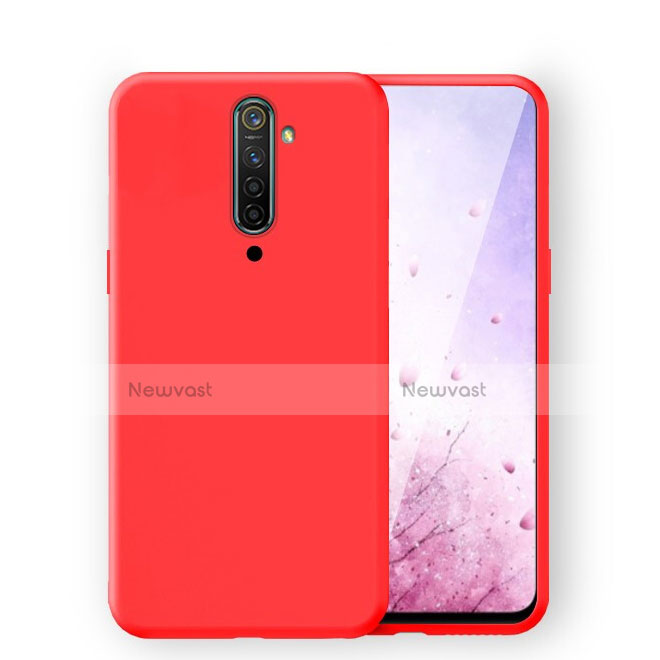 Ultra-thin Silicone Gel Soft Case 360 Degrees Cover S01 for Oppo Reno2 Red