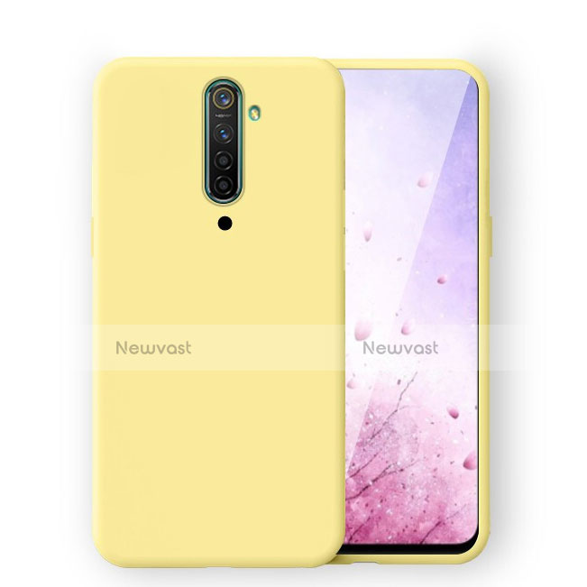 Ultra-thin Silicone Gel Soft Case 360 Degrees Cover S01 for Oppo Reno2 Yellow