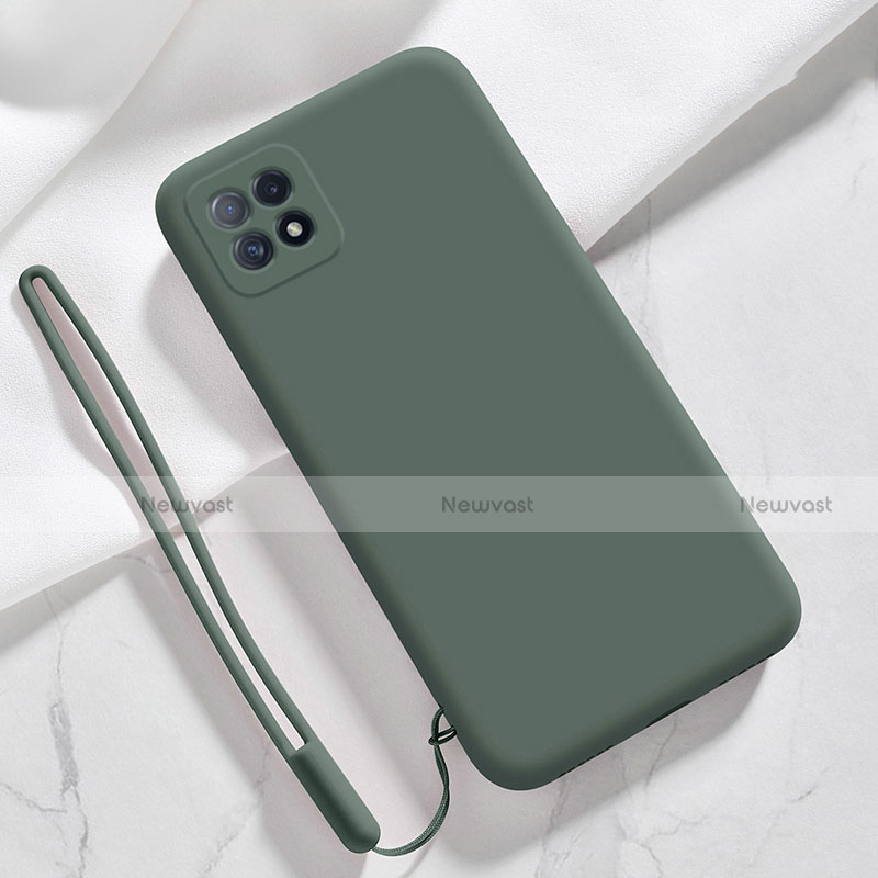 Ultra-thin Silicone Gel Soft Case 360 Degrees Cover S01 for Oppo Reno4 SE 5G