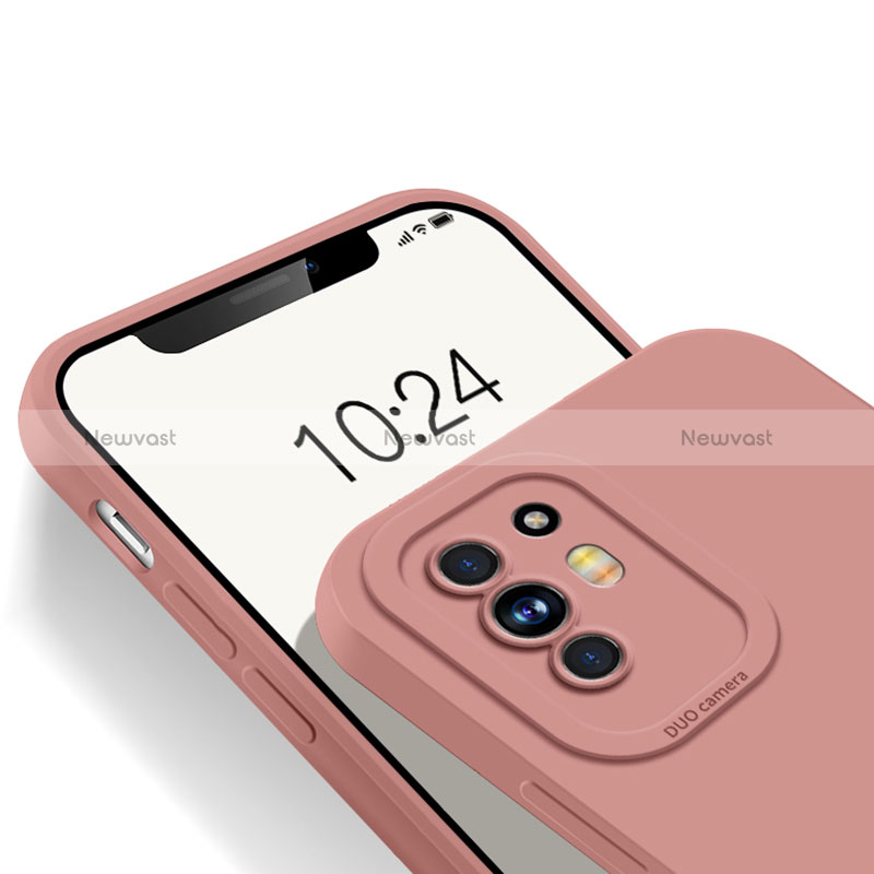 Ultra-thin Silicone Gel Soft Case 360 Degrees Cover S01 for Oppo Reno5 Z 5G