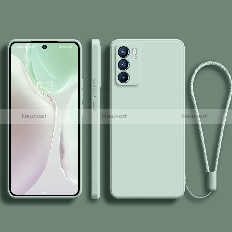 Ultra-thin Silicone Gel Soft Case 360 Degrees Cover S01 for Oppo Reno6 Pro 5G India