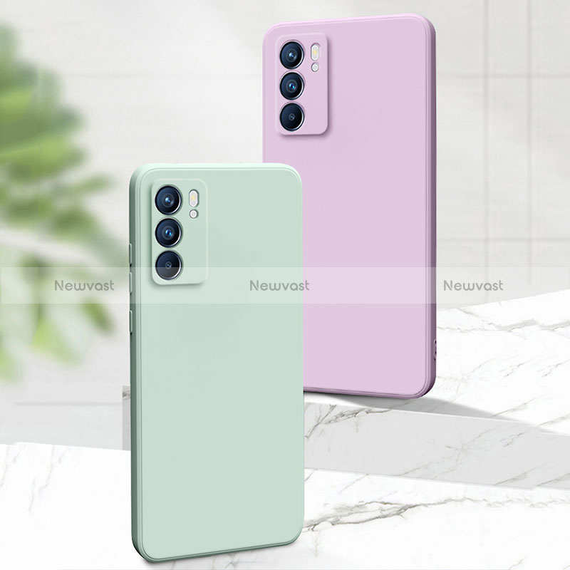 Ultra-thin Silicone Gel Soft Case 360 Degrees Cover S01 for Oppo Reno6 Pro 5G India