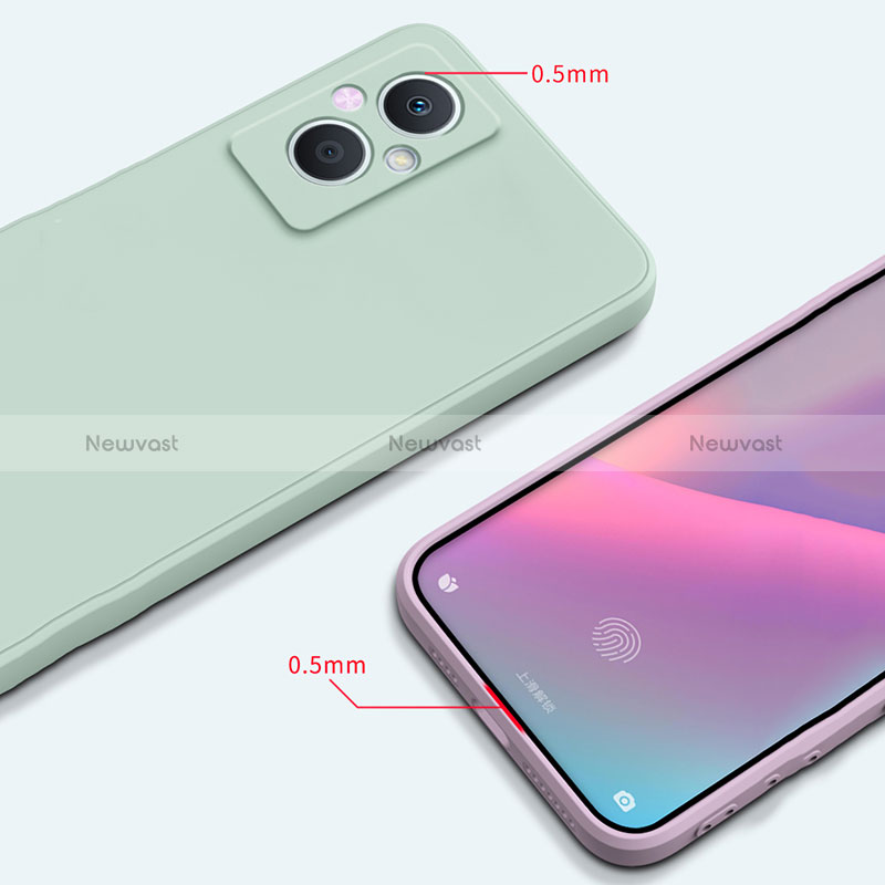 Ultra-thin Silicone Gel Soft Case 360 Degrees Cover S01 for Oppo Reno8 Lite 5G